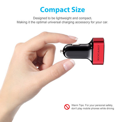 USB Car Charger 30W 5.5A 3 USB Port Cigarette Lighter Charger Adapter