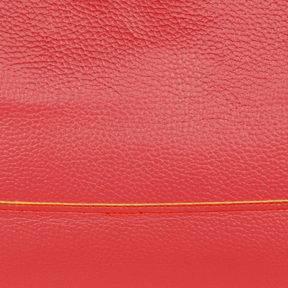 [Dolce Pink Lady] Fashion Double Handle Leatherette Satchel Bag Handbag Purse