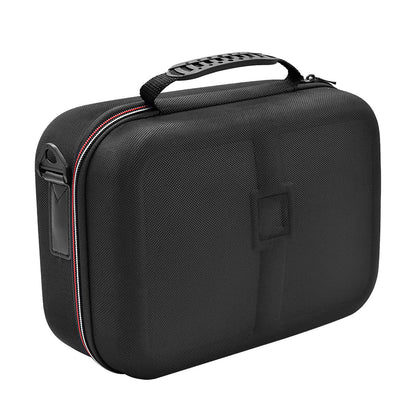 Portable Deluxe Carrying Case for Nintendo Switch Protected Travel Case with Rubberized Handle Shoulder Strap