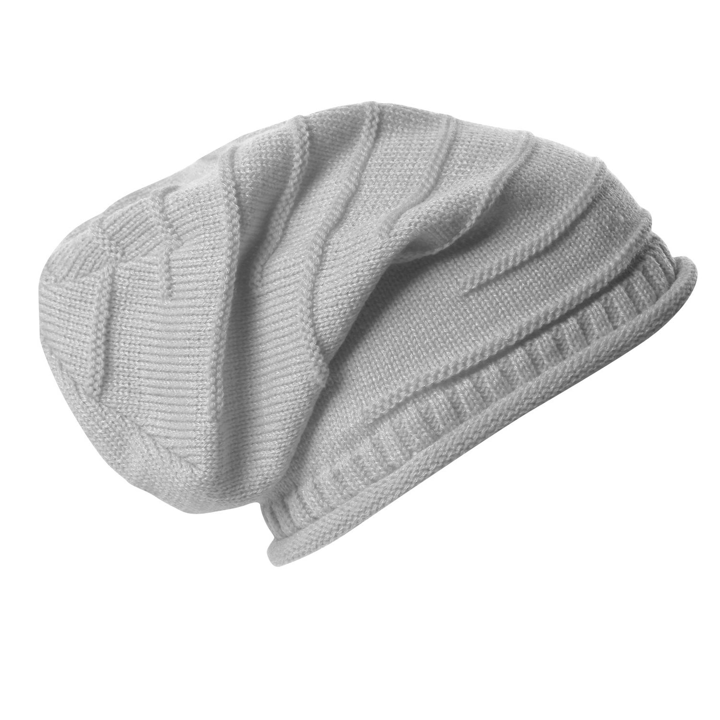Unisex Knit Beanie Hat Winter Warm Hat Slouchy Baggy Hats Skull Cap 5 Colors
