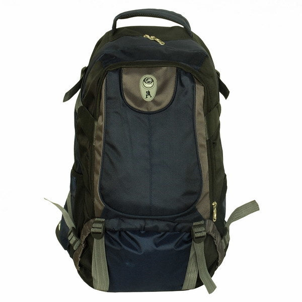 [Mountaineering - Midnight Blue & Black] Multipurpose Outdoor Backpack / Dayback / School Bag