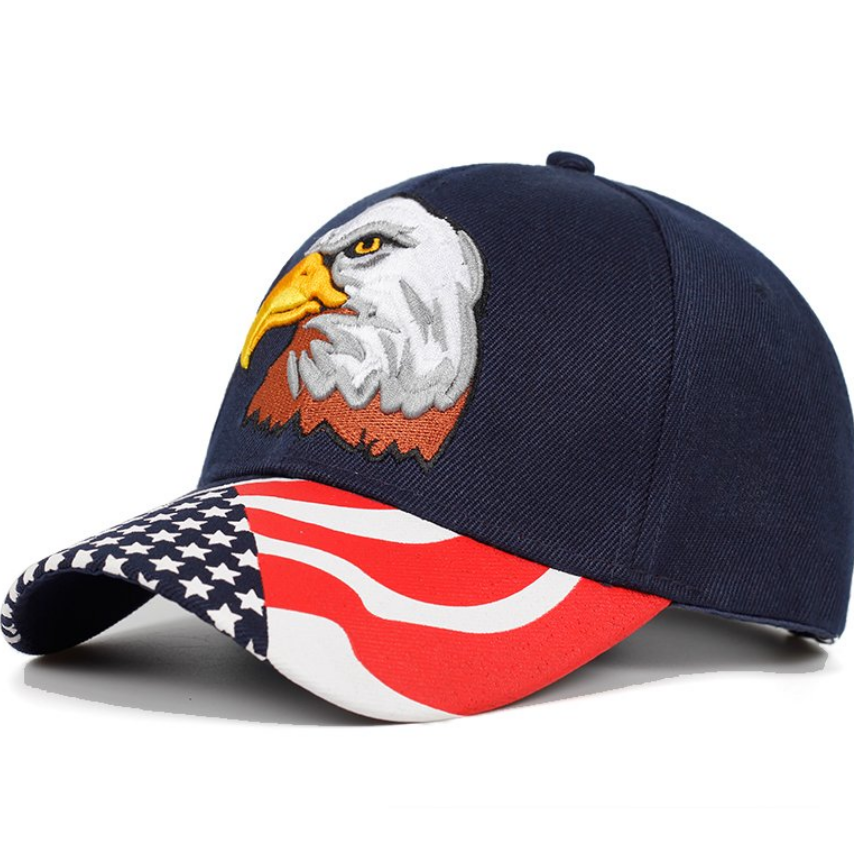 Eagle series embroidered baseball cap