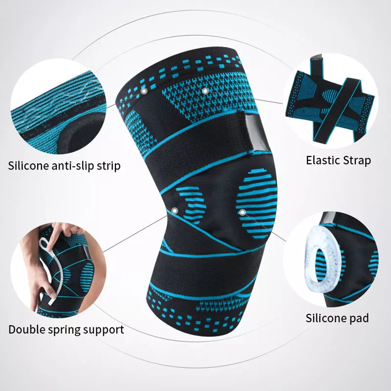 Bandage silicon Knit Kneepad