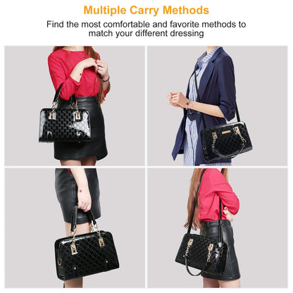 Women's Fashion Leather Handbag Lady Purses Tote Bags Shoulder Satchel Crossbody Bags