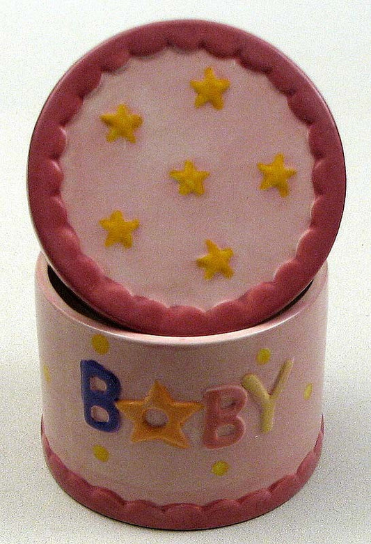 Cermamic Baby Trinket Box