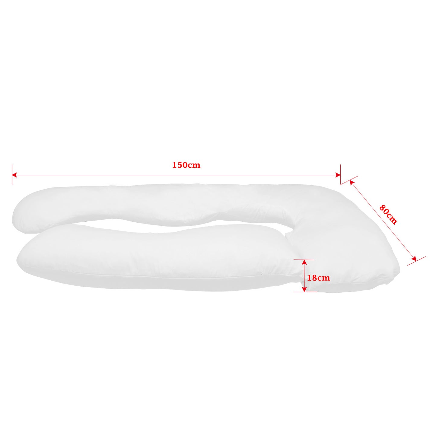 Pregnancy U Shaped Maternity Pillow Full Body Maternity Belly Comfort Pillow
