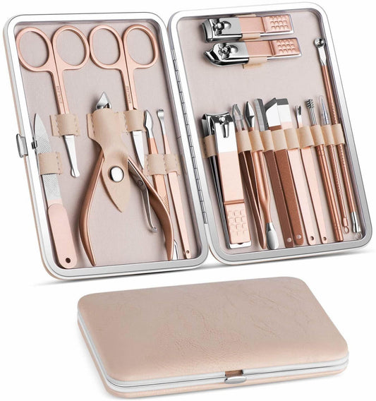18 In 1 Lovely Lady DIY Manicure Pedicure Tool Set