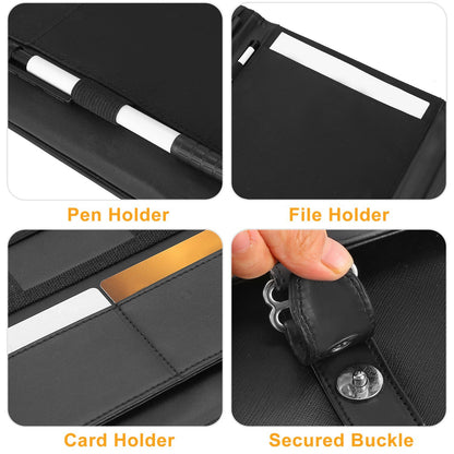 Padfolio Portfolio Folder Business Document Organizer PU Leather Padfolio Holder Case