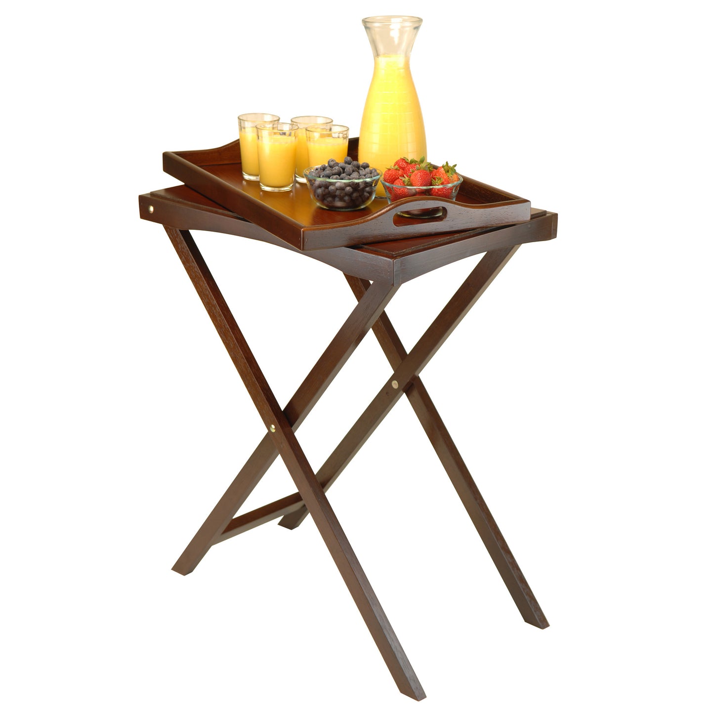 Devon Butler Table with Serving Tray