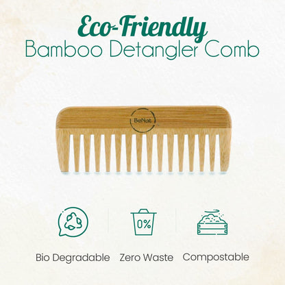 Handcrafted Bamboo Comb