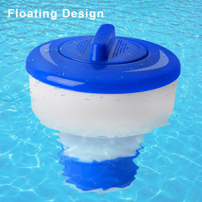 Floating Pool Chlorine Dispenser Chemical Holder Tablet Dispenser Floater