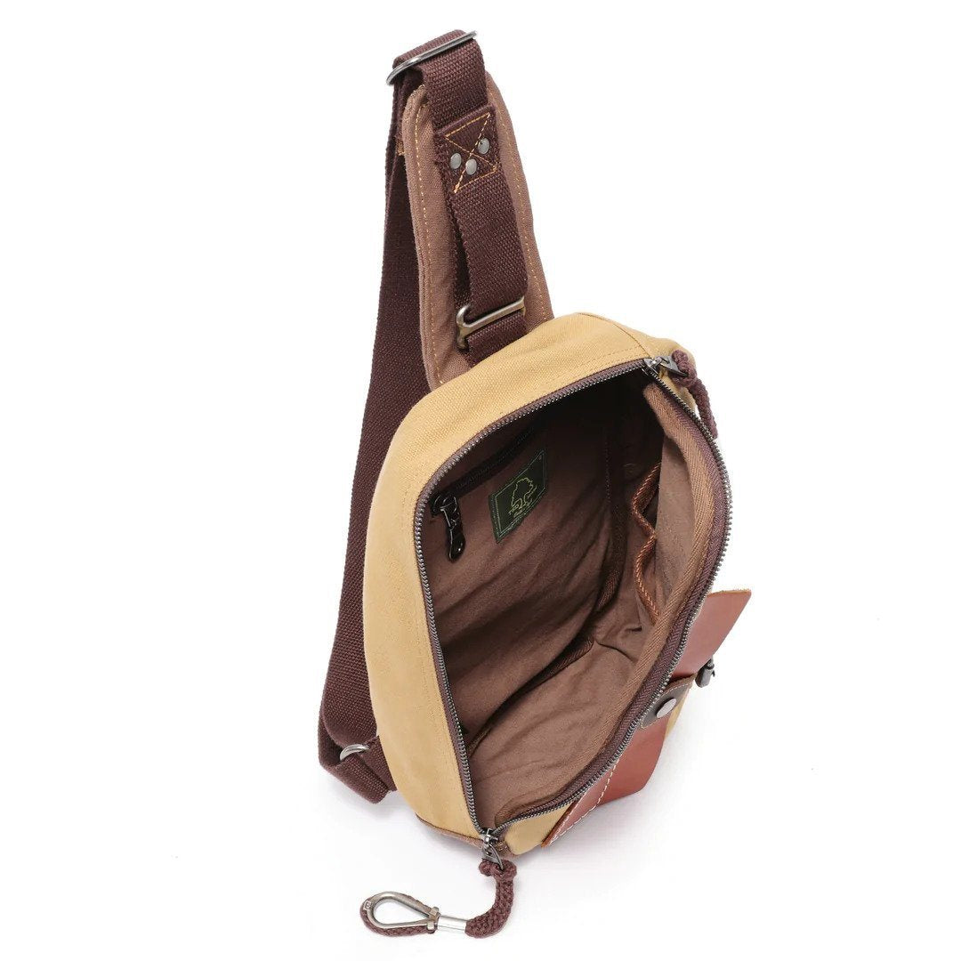 Hidden Wood Sling Bag