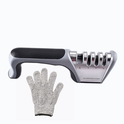 4N1 Knife Sharpener with Glove