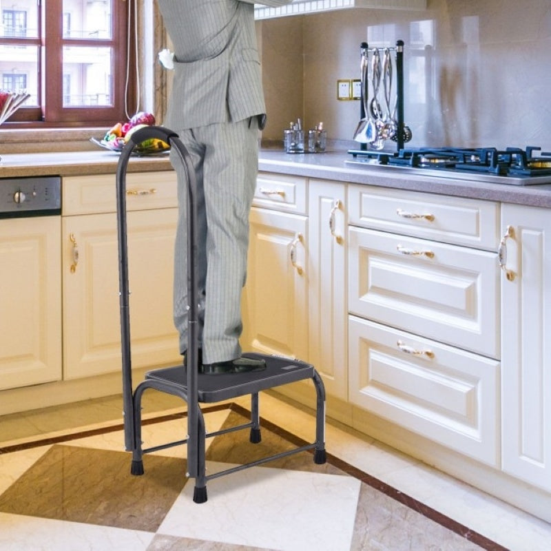 Bear Capacity 330 lbs Non-Slip Heavy Duty Step Stool For  Kitchen Office Bathroom And Garage